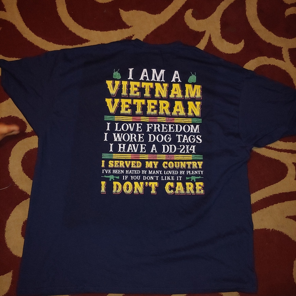 Navy Gildan cotton t-shirt (2XL)